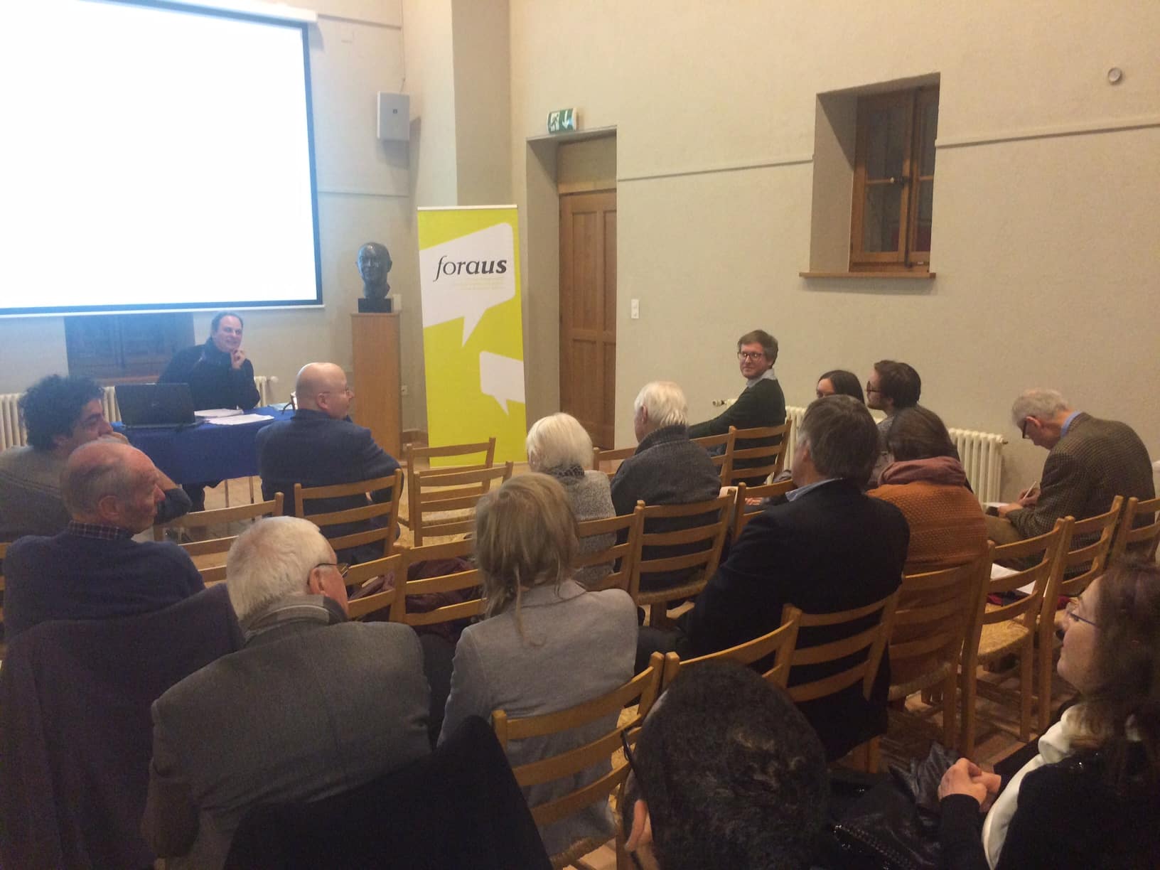 Conférence de Tobias Etzold en partenariat avec foraus (2017)