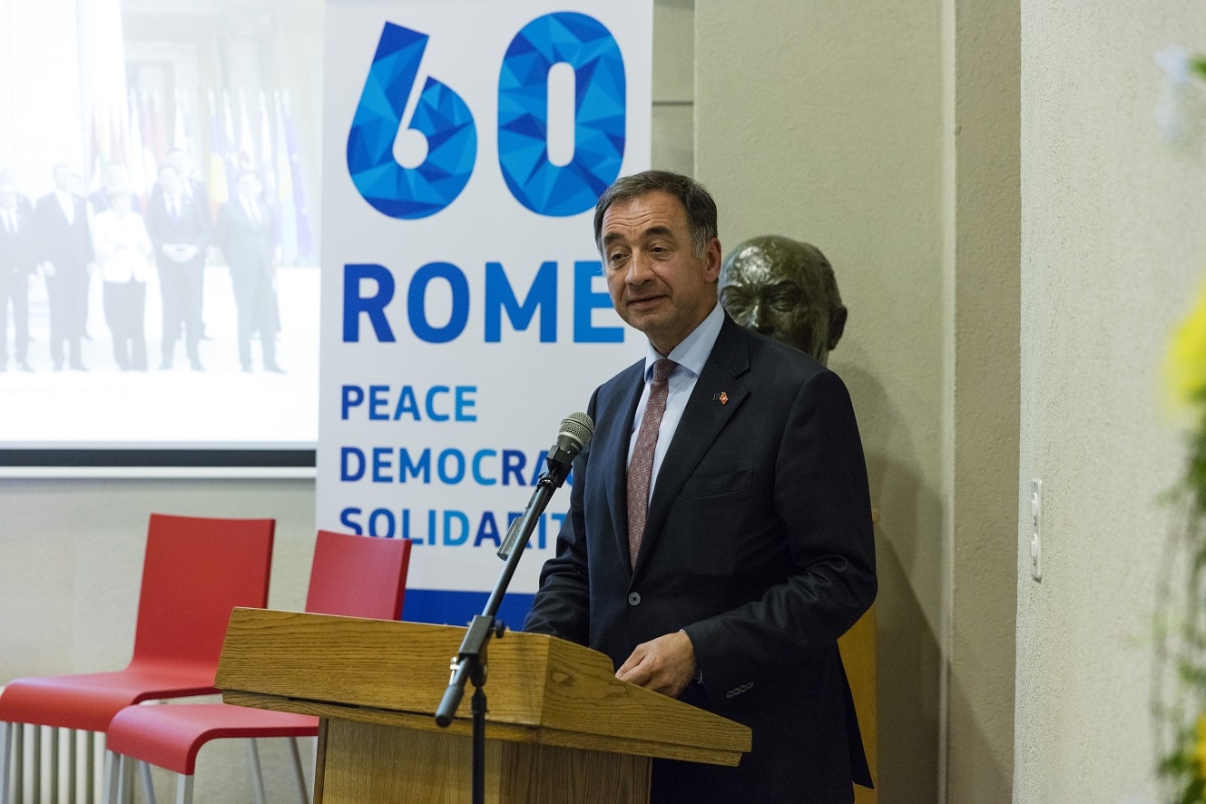 Evénement commémoratif des 60 ans des traités de Rome (2017)