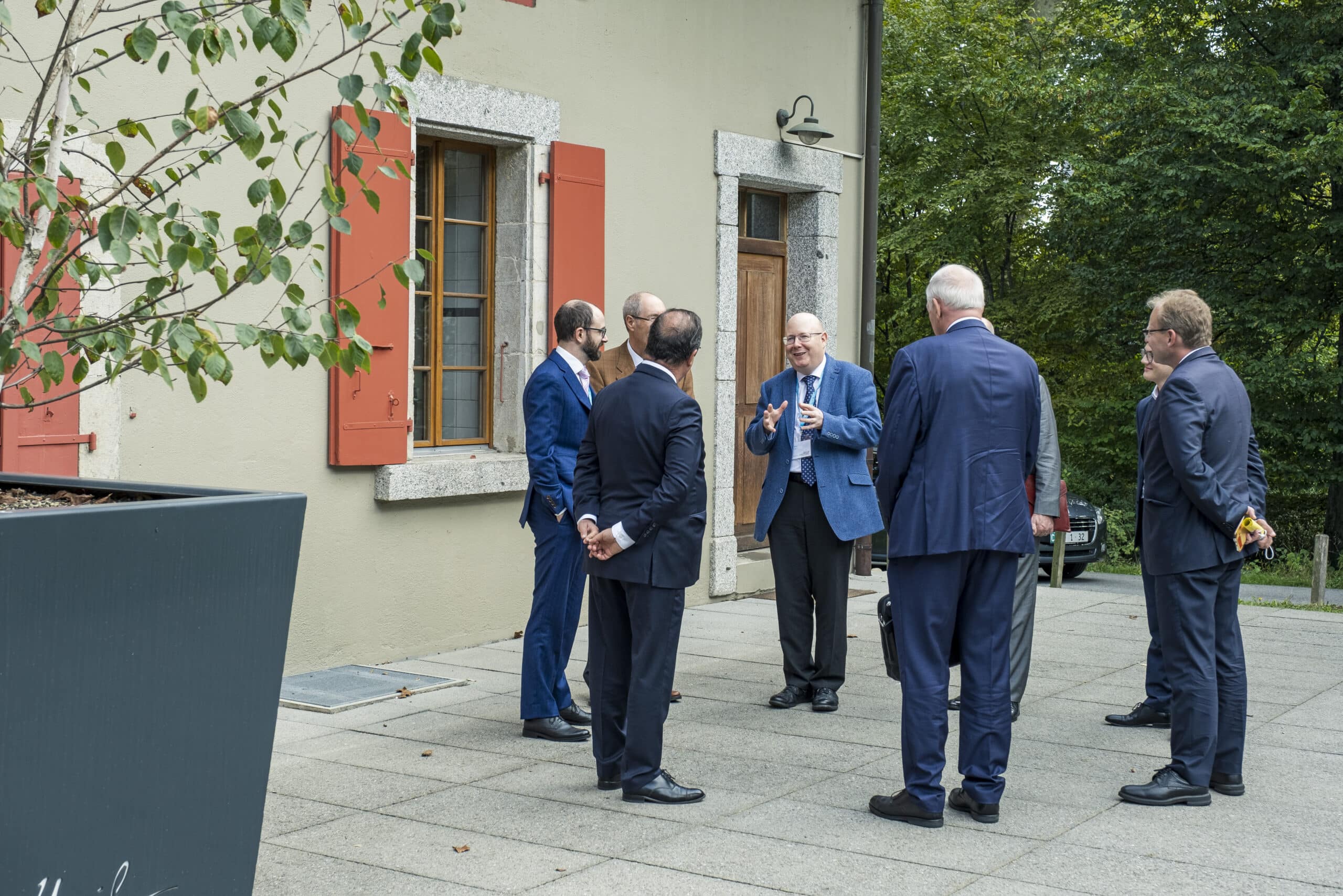 M. Calmy-Rey et F. Hollande (2021)