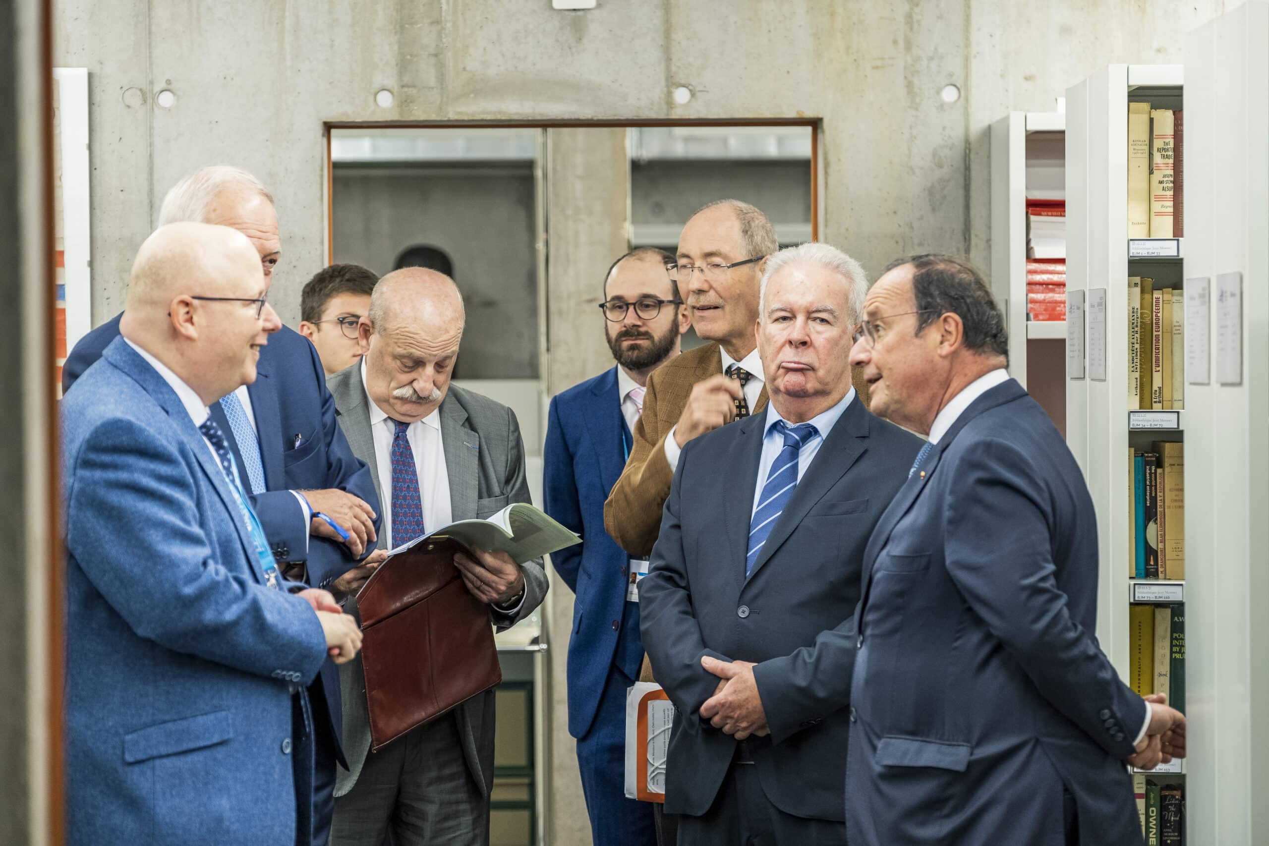M. Calmy-Rey et F. Hollande (2021)