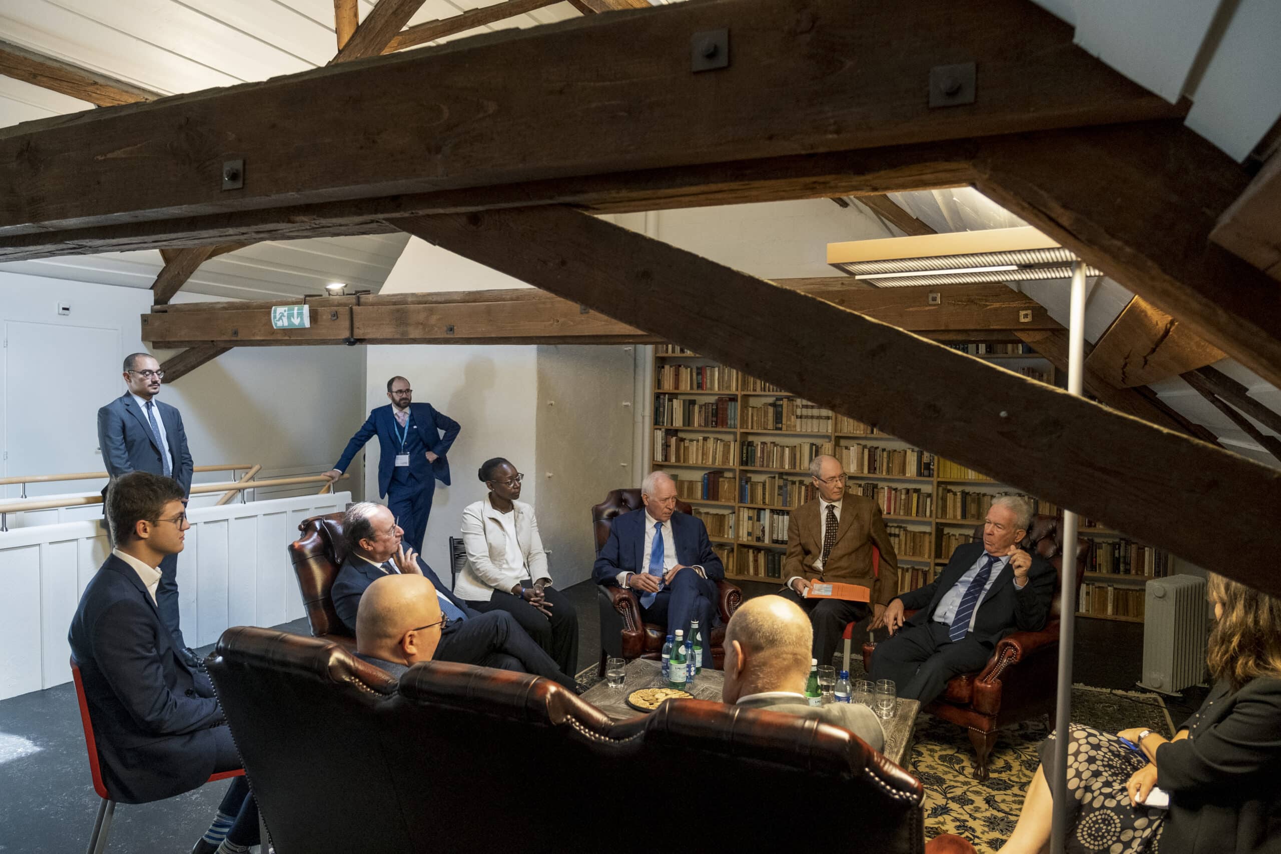 M. Calmy-Rey et F. Hollande (2021)