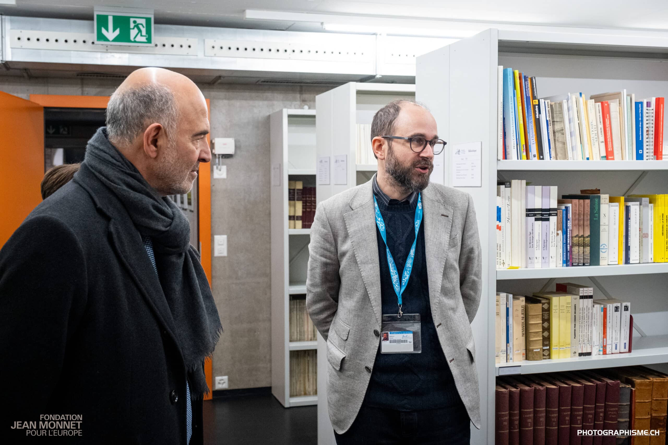 Visite du Président Pierre Moscovici à la Fondation, 27.11.2023