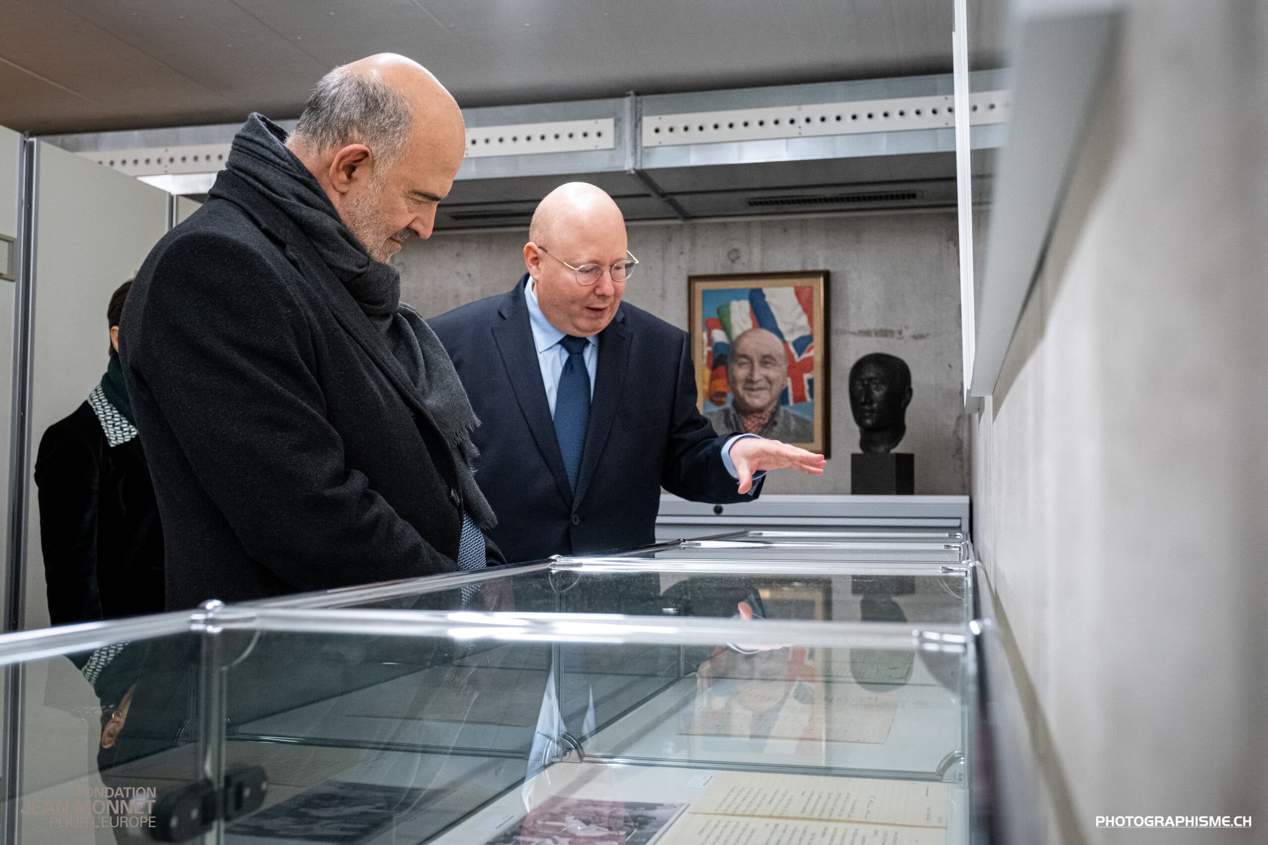 Visite du Président Pierre Moscovici à la Fondation, 27.11.2023