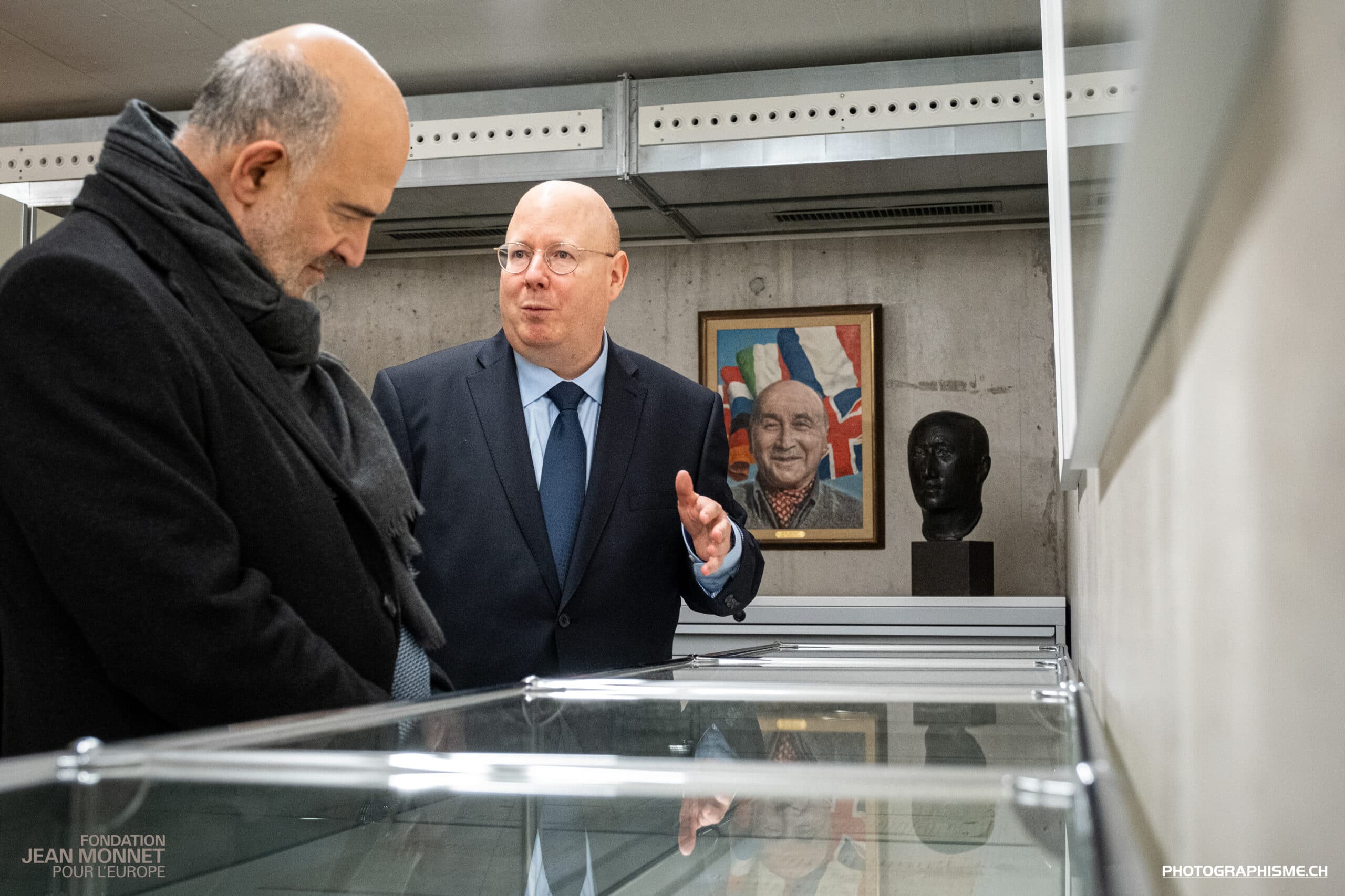 Visite du Président Pierre Moscovici à la Fondation, 27.11.2023