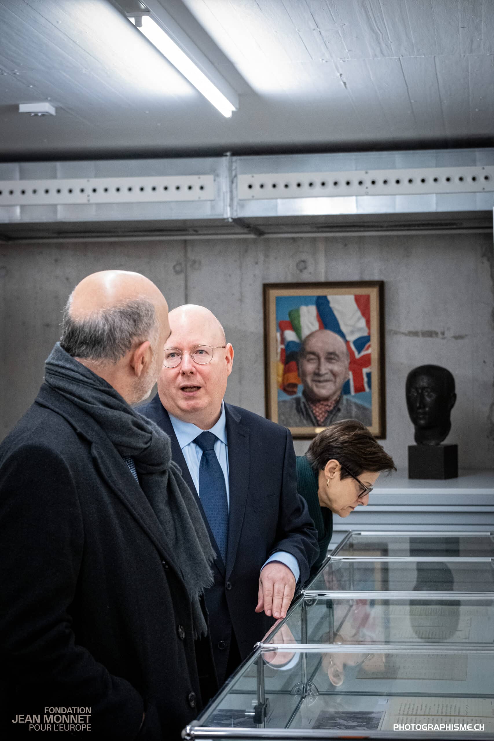 Visite du Président Pierre Moscovici à la Fondation, 27.11.2023