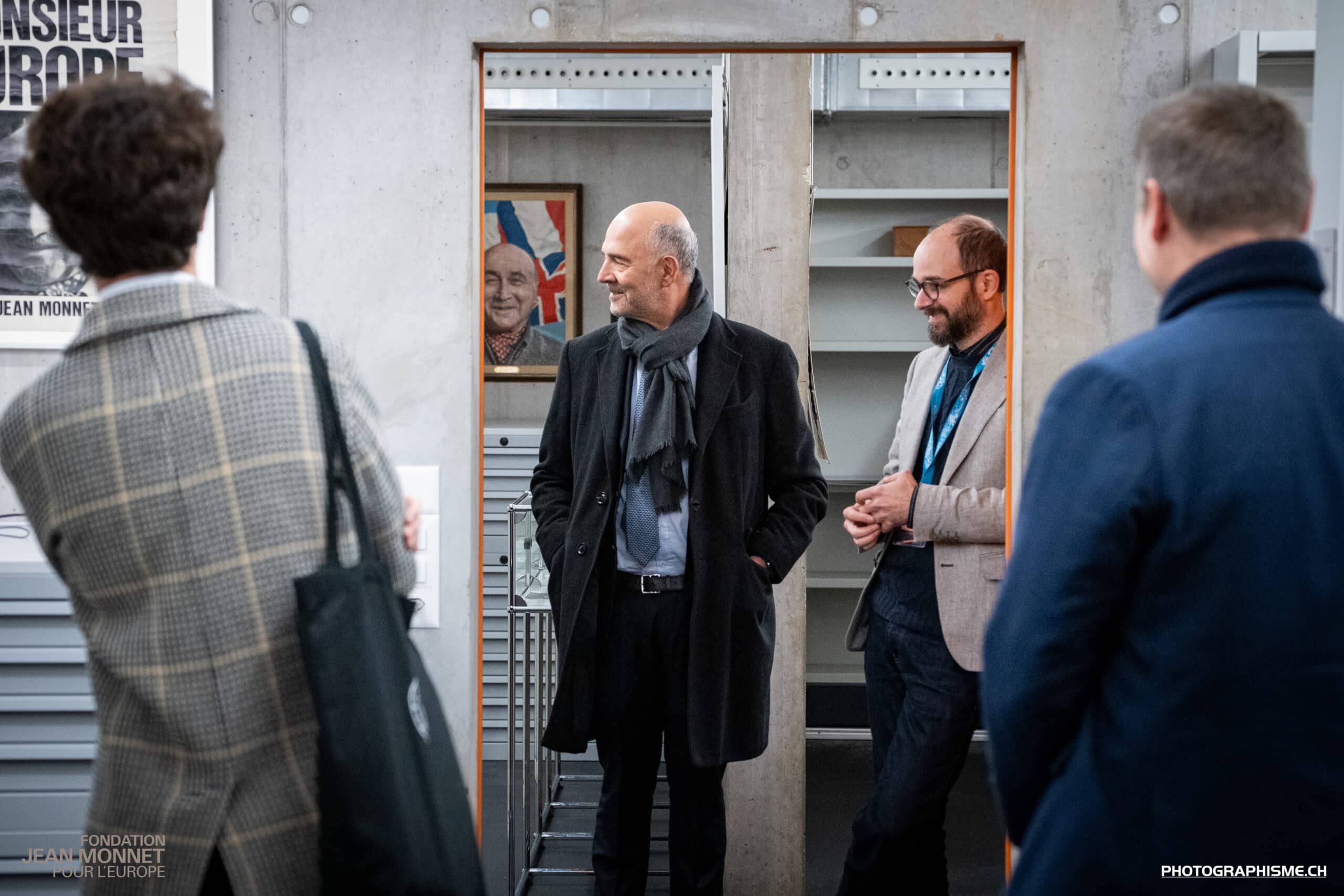 Visite du Président Pierre Moscovici à la Fondation, 27.11.2023