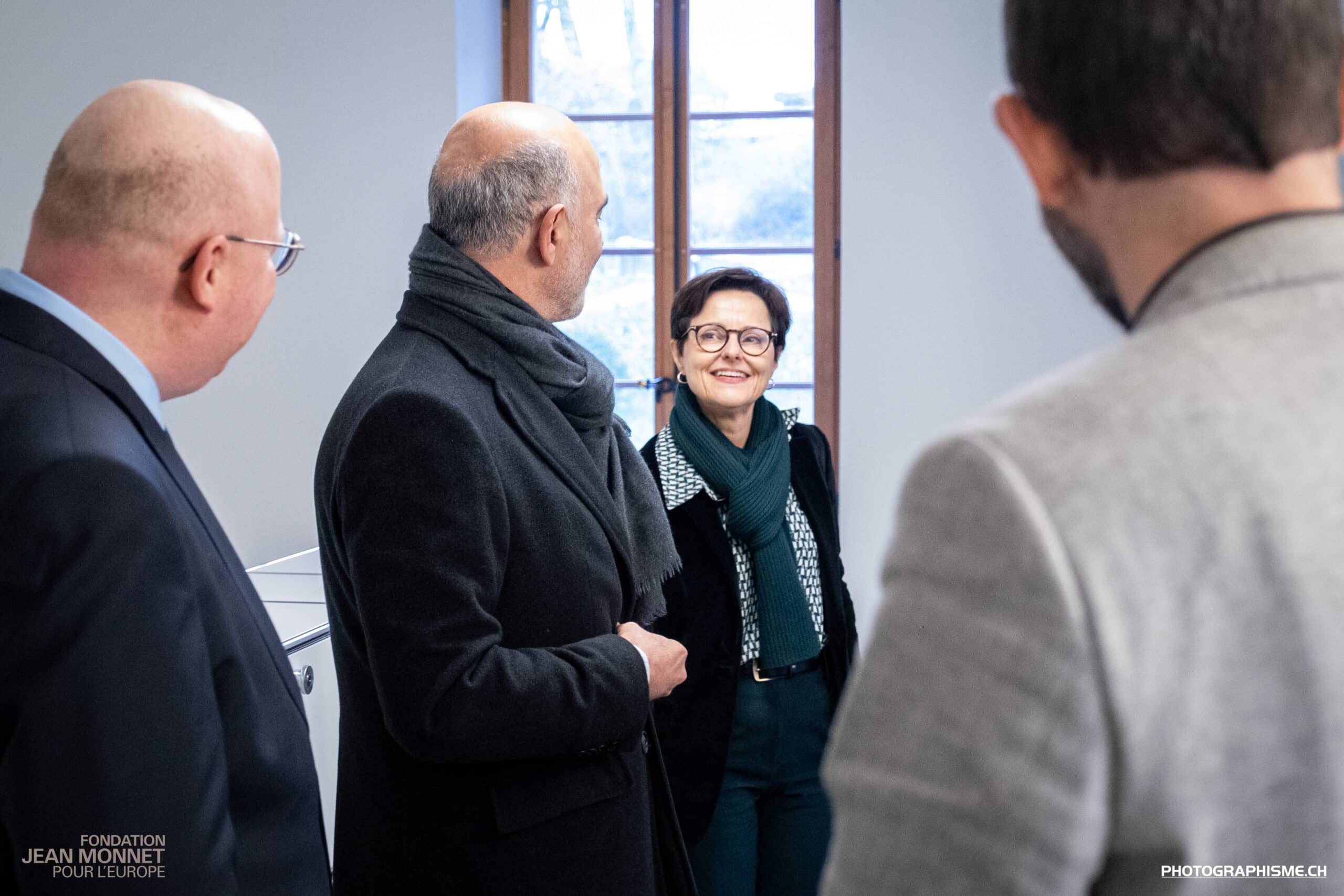 Visite du Président Pierre Moscovici à la Fondation, 27.11.2023