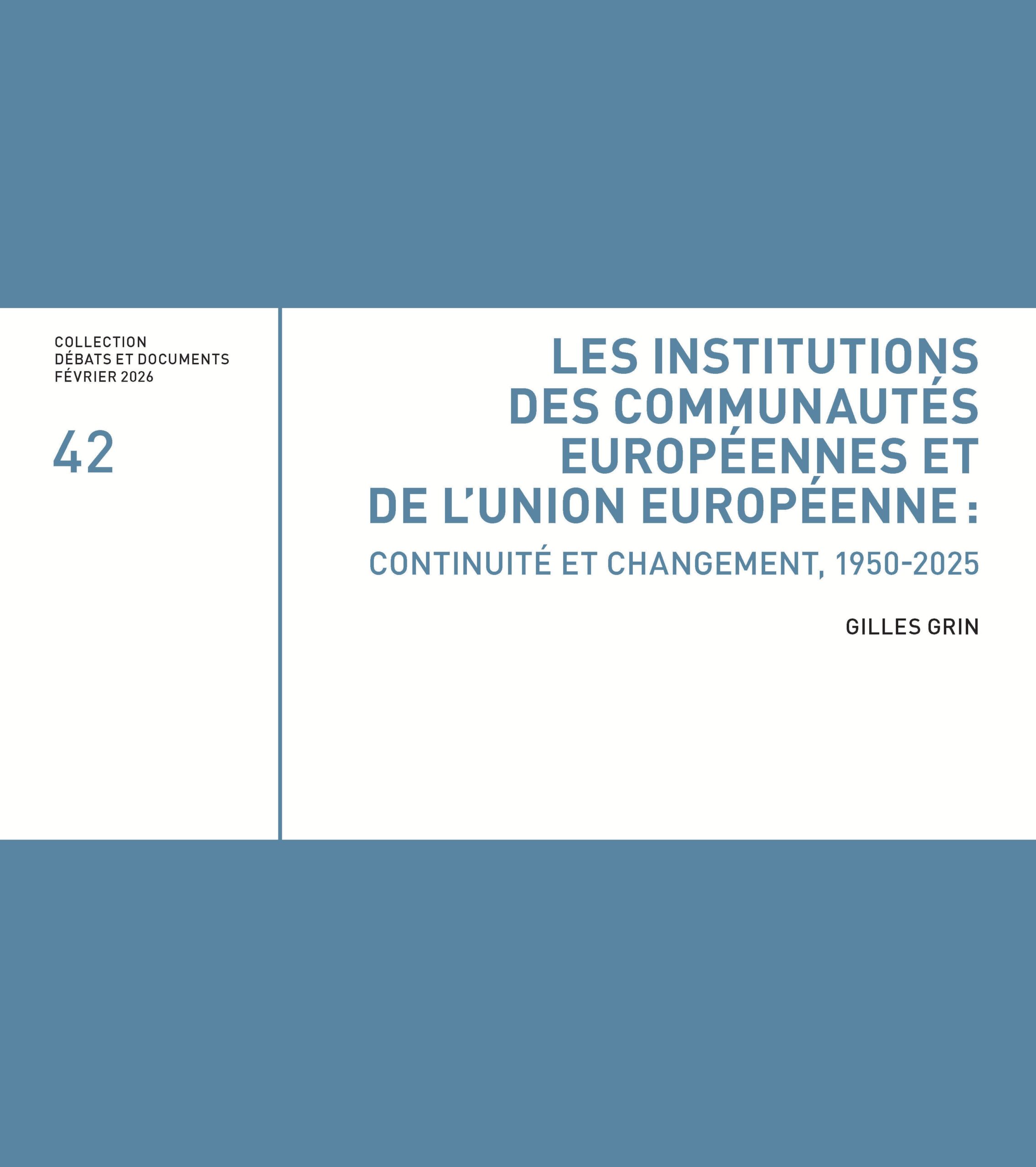 42e numéro de la Collection débats et documents en libre accès