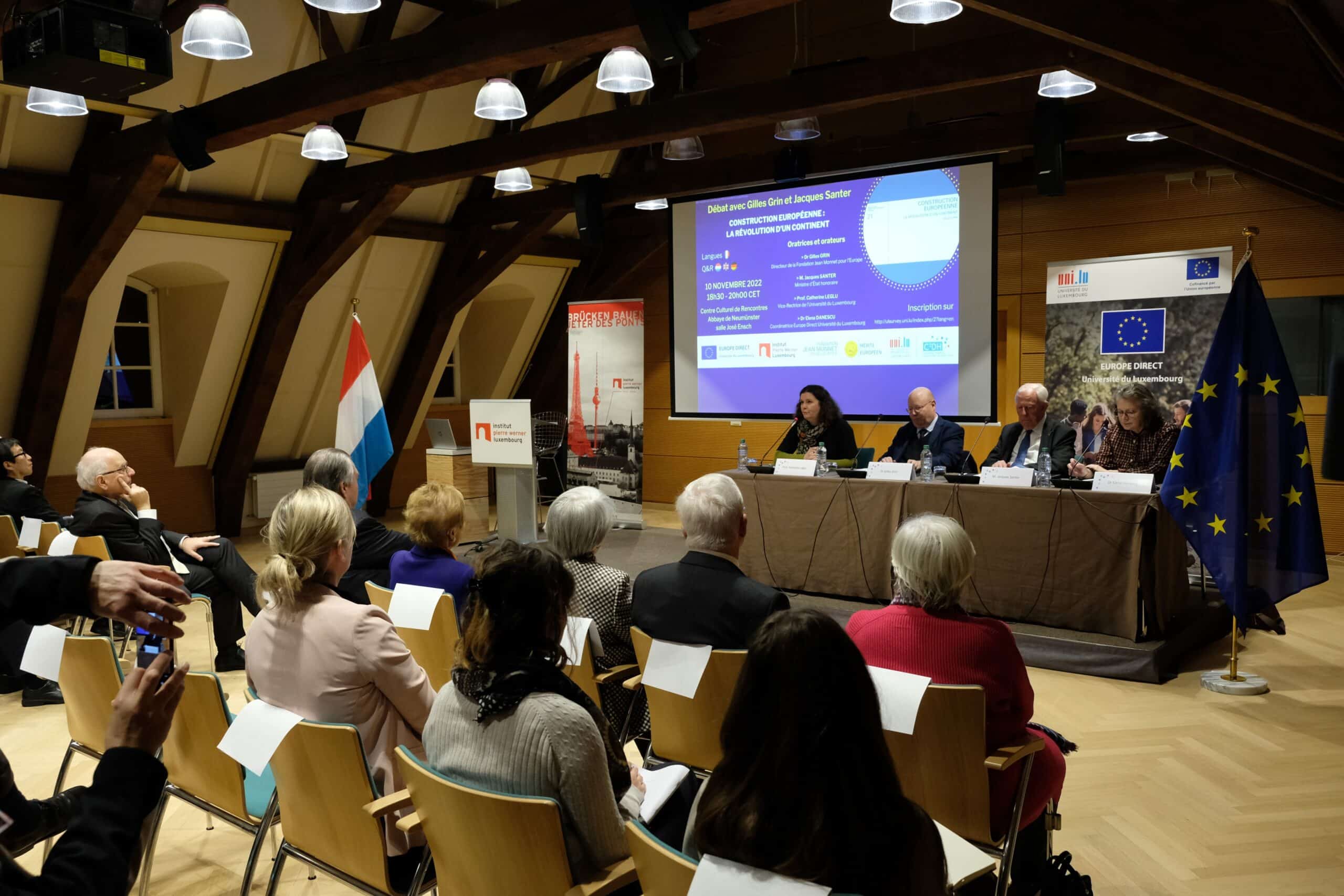 Conférence Gilles Grin – Jacques Santer, Luxembourg (2022)