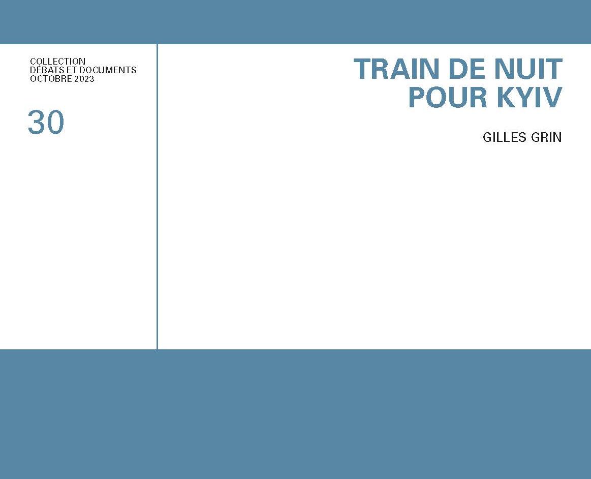 30e numéro de la Collection débats et documents